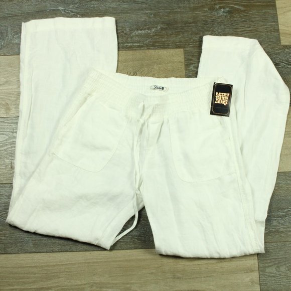 Lucky Brand Pants - Lucky Brand Size M Pants 100% Linen